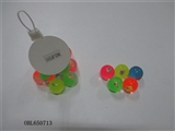 OBL650713 - 3.2 cm mesh bag 10 animal bounce the ball