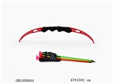 OBL650844 - Solid color bow and arrow