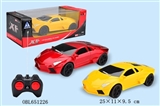 OBL651226 - Lamborghini with four-way remote control car battery