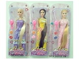 OBL651340 - 11.5 inch long hair princess real live hand 3 paragraph 2 color