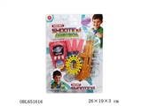 OBL651616 - The new conventional version: mini soft bullet gun Super soft three marbles launcher EVA pearl cotto