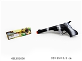 OBL651636 - Silver flint gun
