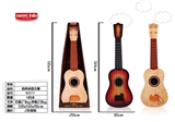 OBL651766 - The simulation wood guitar two color orange