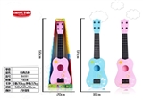 OBL651775 - Simulation of small guitar. Pink. Blue