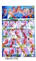 OBL651794 - 4 "mermaid single plastic bag 20 only six big board (tail)