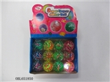 OBL651850 - Box 12 zhuang 6.5 cm stars the moon flash cartoon add fish bounce the ball