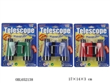 OBL652138 - The telescope (3 color, orange)