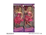 OBL652819 - Twelve inches joint fashion real barbie with comb and bag