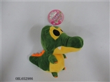 OBL652986 - 毛绒鳄鱼公仔    （带绳）