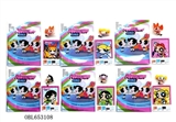 OBL653108 - 2 inches of the powerpuff girls tin bagged six single card