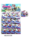 OBL653109 - 2 inches of the powerpuff girls single card tin bagged six 16 big plate