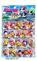 OBL653113 - 3 inches of the powerpuff girls only 1 inch pet card 3 20 big plate