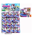 OBL653117 - 3 inches of the powerpuff girls only 1 inch pet card tin bagged three 16 big plate