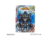 OBL654101 - As much as deformation robot with double flash lamp