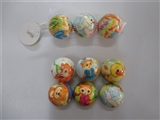OBL654317 - Three only 6.3 cm many cartoon zhuang PU ball