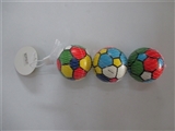 OBL654325 - Three only 7.6 cm color football zhuang PU ball