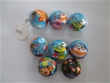 OBL654328 - Three only 7.6 cm many cartoon zhuang PU ball