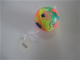 OBL654332 - Only 10 cm rainbow zhuang PU ball butterfly