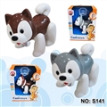 OBL654489 - Twisting, animal series snow dog