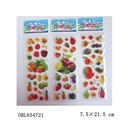 OBL654721 - Fruit a bubble stickers