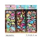 OBL654731 - The great age of the dinosaur bubble stickers