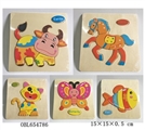 OBL654786 - 木制多款动物拼图
