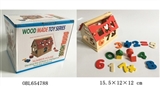 OBL654788 - Wooden count three-dimensional room