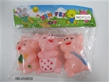 OBL654820 - Three lining plastic zhuang pig