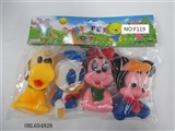 OBL654826 - Four lining plastic zhuang Disney animal