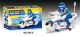 OBL654874 - Universal music police motorcycle electric lights