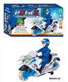 OBL654878 - Universal music police motorcycle electric 3 d lights
