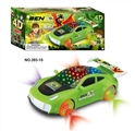 OBL654882 - Rotate the car electric universal 4 d light music BEN10