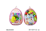 OBL655058 - 小鸡图案积木61PCS