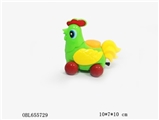 OBL655729 - Drawing cartoon rooster (no light)