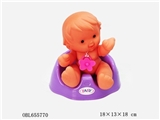 OBL655770 - Take hair big cartoon dolls with toilet