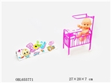 OBL655771 - Small cartoon dolls pulley berth
