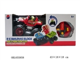 OBL655858 - Four-way blocks (red/green) remote control car