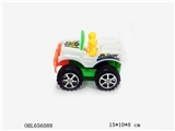 OBL656088 - Solid color cord jeep police cars with the bell