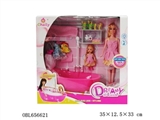 OBL656621 - Choi li doll take baths (11 "12 joint body)