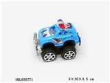 OBL656771 - Solid color back to the police car