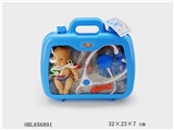 OBL656891 - Simulation of double window double suction plastic tool box of 12 PCS