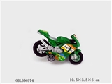OBL656974 - Back in motorcycle green