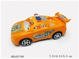 OBL657198 - Solid color inertia police cars