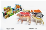 OBL657267 - Horses and cattle and sheep farm