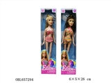 OBL657294 - 9 inches barbie swimsuit 12 PCS