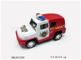 OBL657320 - Inertia a police car