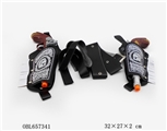 OBL657341 - Two guns pirate suit electric gun bag