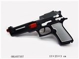 OBL657357 - Hand inertia flint silver gun