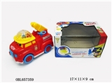 OBL657359 - Electric cartoon fire engines (with light music)