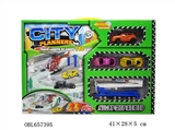 OBL657395 - Alloy city electric rail cars